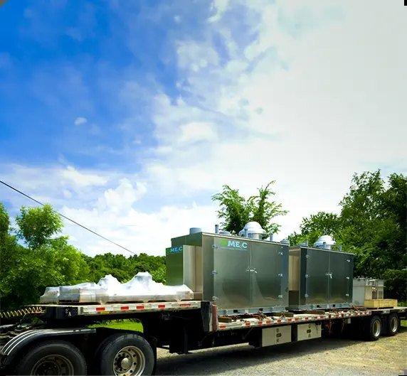 Birchtech mobile SEA system deployed in the field