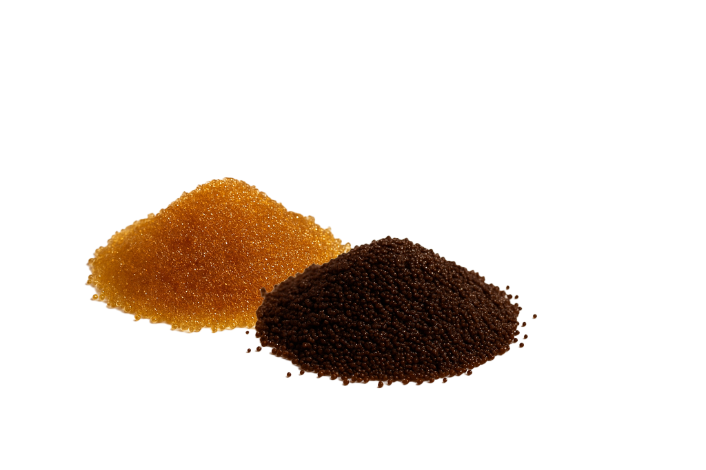 Ion exchange resins